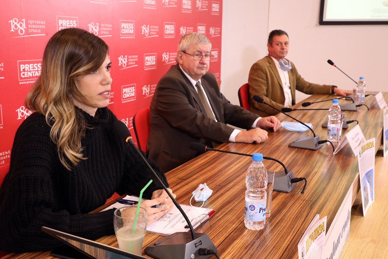 Konferencija za novinare Saveza organizacija bubrežnih invalida Republike Srbije 
8/10/2020